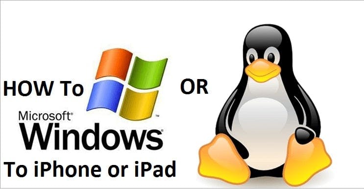 How To Install Windows XP, Linux On iPhone Or iPad featured image