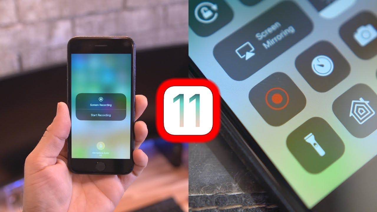How To Turn On Screen Recording In iOS 11 featured image